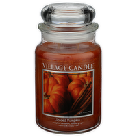 Village Candle Spiced Pumpkin Traditions Large Dome - 21.25 Ounce