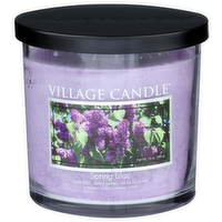 Village Candle Spring Lilac - 14 Ounce