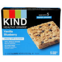 Kind Healthy Grains Bar Vanilla Blueberry - 1.24 Ounce - 5 Count
