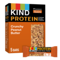 Kind Protein Gluten Free Crunchy Peanut Butter Protein Bar - 1.76 Ounce - 5 Count