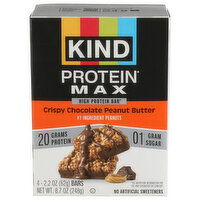 Kind Protein Max Bar Chocolate Peanut Butter Crisp - 2.2 Ounce - 4 Count