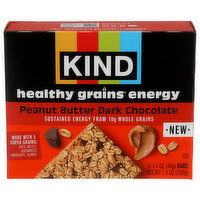 KIND Health Grains Energy Peanut Butter Dark Chocolate - 1.4 Ounce - 5 Count