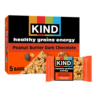 Kind Health Grains Energy Peanut Butter Dark Chocolate - 1.4 Ounce - 5 Count