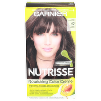Garnier Nutrisse Dark Chocolate 40 Drown Nourishing Color Creme - 1 Count