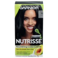 Garnier Triple Oils Avocado, Olive & Shea Licorice 10 Black Nutrisse Nourishing Color Creme - 1 Count