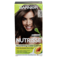 Garnier Nutrisse Cool Tea 51 Medium Ash Brown Permanent Haircolor - 1 Count