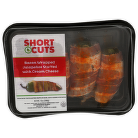 SHORT CUTS Cream Cheese Bacon Wrapped Jalapenos Stuffed With - 12 Ounce