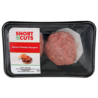 SHORT CUTS Bacon Cheddar Burgers - 0.333 Pound - 4 Count