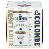 La Colombe Coffee Multipack Case Mocha Draft Latte - 9 Fluid Ounce - 4 Count