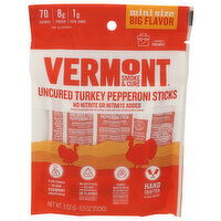 Vermont SMOKE & CURE Uncured Mini Turkey Sticks - 0.5 Ounce - 6 Count