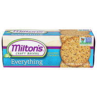 Milton's Craft Bakers Everything Non-Gmo Gourmet Cracker - 8.4 Ounce