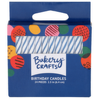 Bakery Crafts Birthday Candles - 24 Count