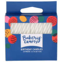 Bakery Crafts Carfts Birthday Candles - 24 Count