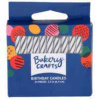 Bakery Crafts Birthday Candles - 24 Count