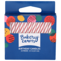 Bakery Crafts Birthday Candles - 24 Count