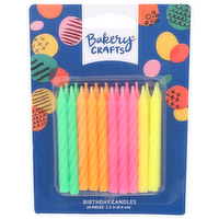 Bakery Crafts Birthday Candles - 20 Count