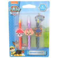 Nickelodeon Paw Patrol Birthday Candles - 6 Count