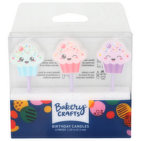 Bakery Crafts Birthday Candles - 6 Count