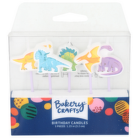 Bakery Crafts Birthday Candles - 5 Count