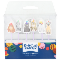 Bakery Crafts Birthday Candles - 6 Count
