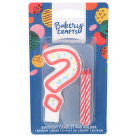 Bakery Crafts Birthday Candles And Holder - 1 Each