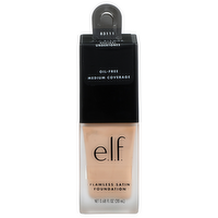 E.L.F. 210 Bisque Previously Natural Neutral Undertones E.l.f. Flawless Satin Foundation - 0.68 Fluid Ounce