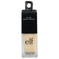 E.L.F. 140 Light Ivory Warm Yellow Undertones E.l.f. Flawless Satin Foundation - 0.68 Fluid Ounce