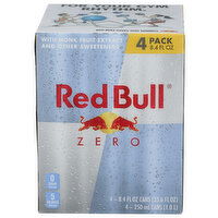 Red Bull Zero 4PK - 8.4 Fluid Ounce - 4 Count