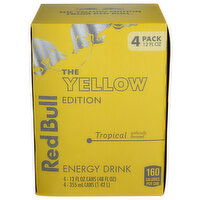 RED BULL Yellow Edition 4pk - 12 Fluid Ounce - 4 Count