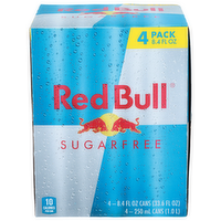 Red Bull Sugar Free - 8.4 Fluid Ounce - 4 Count