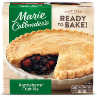 Marie Callender's Razzleberry Fruit Pie, Ready To Bake Frozen Dessert - 40 Ounce
