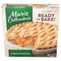 Marie Callender's Lattice Peach Pie - 40 Ounce