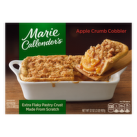 Marie Callender's Apple Crumb Cobbler, Frozen Dessert Pie - 32 Ounce