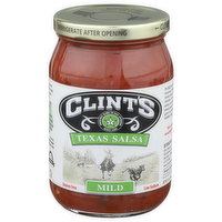 Clint's Texas Salsa Mild - 16 Ounce