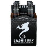 New Holland Brewing Co Dragon's Milk Bourbon Barrel-Aged Stout - 12 Fluid Ounce - 4 Count
