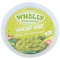 WHOLLY GUACAMOLE Avocado Verde Packaged Layered Dip - 10 Ounce