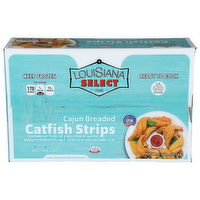 Louisiana Select Foods Cajun Breaded Catfish Strips - 2.5 Pound