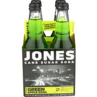 Jones Soda Green Apple - 12 Ounce - 4 Count
