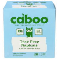 Caboo Unscented Paper Napkins 250SHEET - 0.96 Square foot - 250 Count