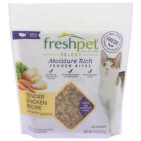 Freshpet Healthy & Natural Cat Food Fresh Chicken Recipe - 1 Pound