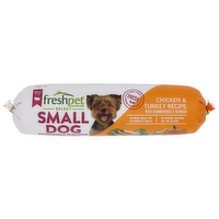 Freshpet Chicken & Turkey Small Dog Roll Fresh Refrigerated Food For Dogs - 1 Pound