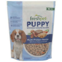 Freshpet Select Multi Protein Chicken, Beef, Egg Bag Healthy & Natural Food For Puppies, Fresh Recipe - 1.75 Pound