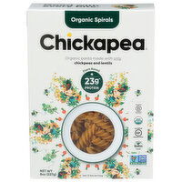 Chickapea Organic Chickpea And Lentil Pasta Spirals - 8 Ounce
