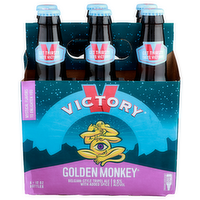 Victory Brewing Company Belgian-Style Tripel Ale Golden Monkey - 12 Ounce - 6 Count