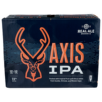 Real Ale Brewing Co Axis Ipa - 12 Fluid Ounce - 12 Count