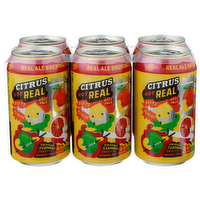 Real Ale Brewing Co Fistfuls Of Lemon & Sweet Orange Peel Citrus Got - 12 Fluid Ounce - 6 Count