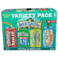 Sweet Water Brewing Company Tackle Box Variety Pack Malt Beverage - 12 Fluid Ounce - 12 Count