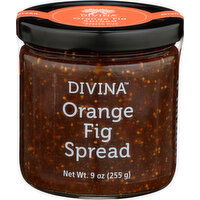 DIVINA Specialty Orange Fig Spread - 9 Ounce