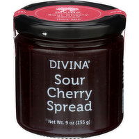 Divina Specialty Spread Sour Cherry - 9 Ounce