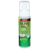 Ors Olive Oil Hold & Shine Wrapset Mousse - 207 ml